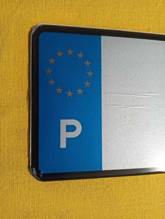 Matricula automóvel decorativa personalizada