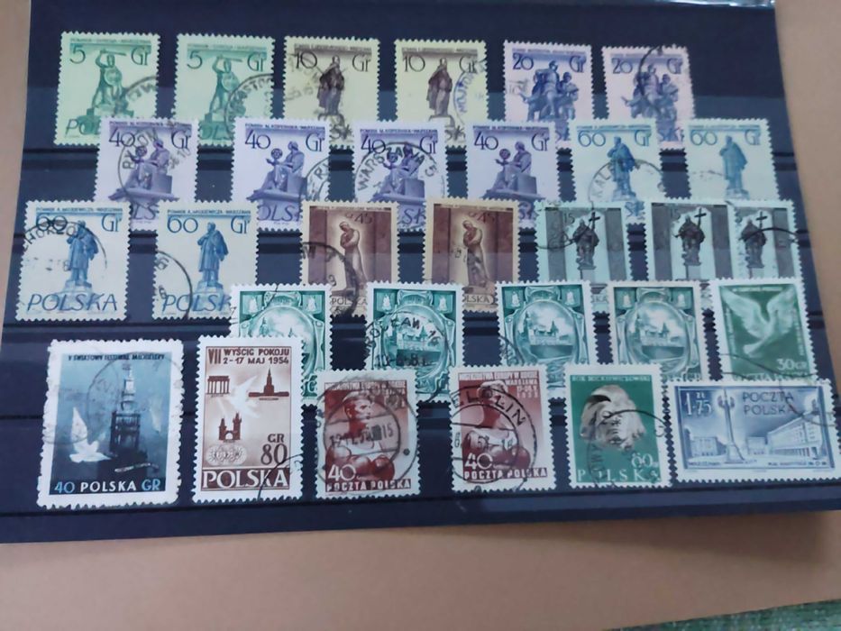 Znaczki polskie lata powojenne