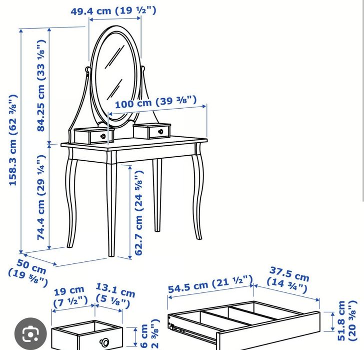 Toucador IKEA Hemnes