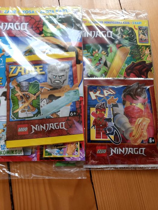Gazetki lego Ninjago kai i zane