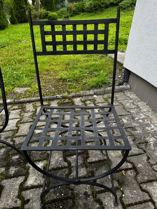 Krzesło metalowe
