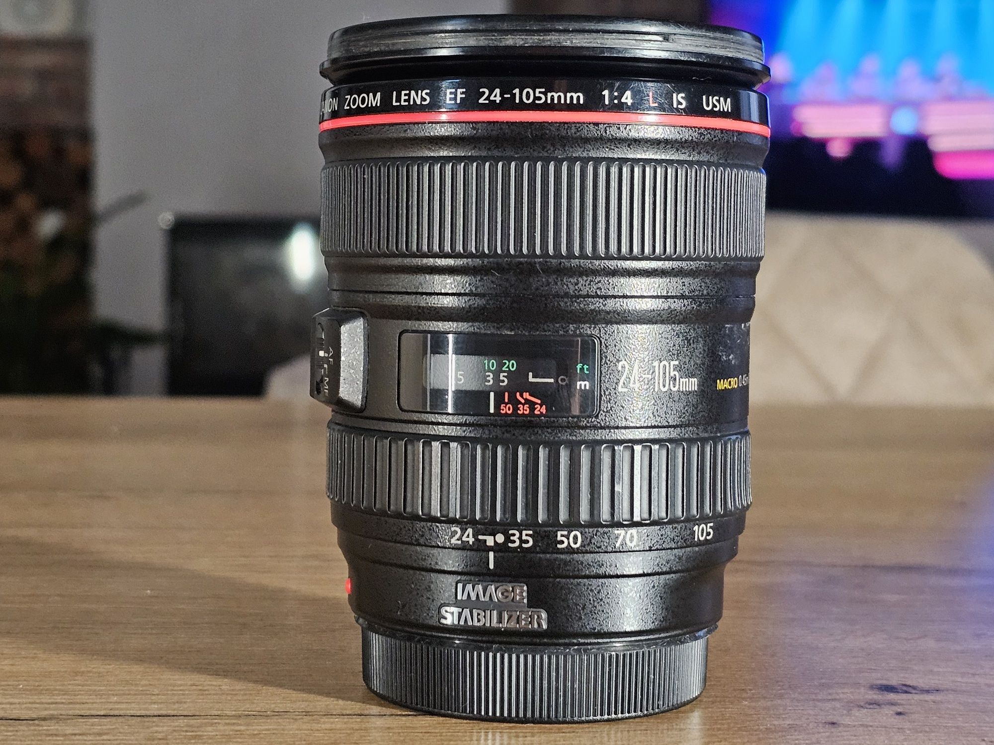 Obiektyw CANON EF 24-105 mm f/4.0L IS II USM Błotnik • OLX.pl