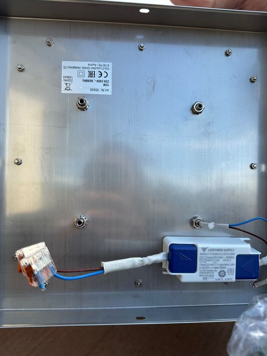 Candeeiro de teto led brilhante