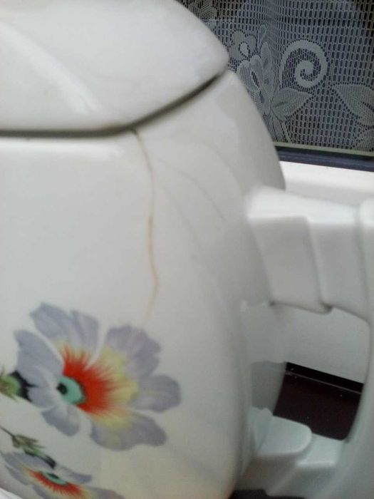 Kolekcjonerski dzbanek Ćmielów PŁASKI Przedwojenny