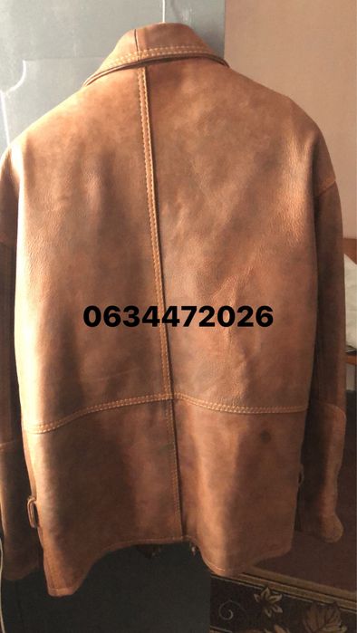 Куртка HD шкіряна стан новоі