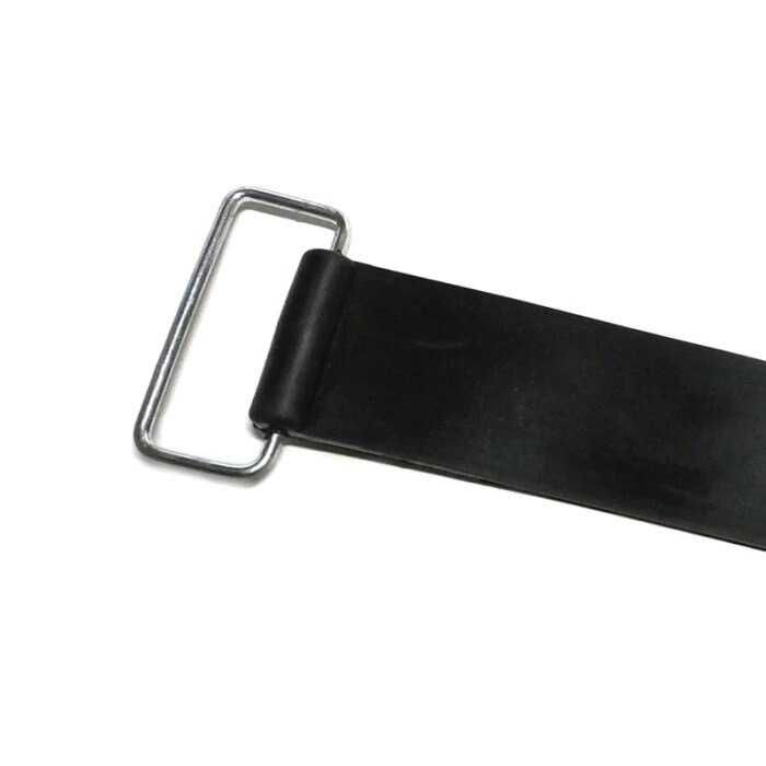 Fita Elástica de Fixação de Bateria para Moto - Com Argolas em Metal
