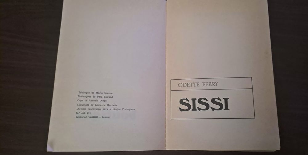 Livro Sissi de Odette Ferry