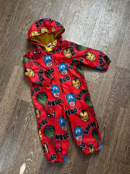 Комбінезон  дощовик MARVEL на 1-1.5 років