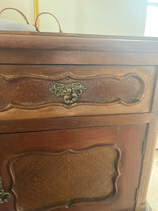Mesa cabeceira queen anne
