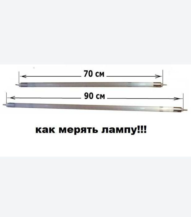 Лампа для обогревателей Уфо (Ufo) и аналогов, 400 Вт L=24 см (Турция)