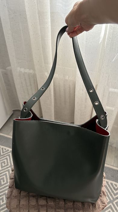 Кожаная женская сумка