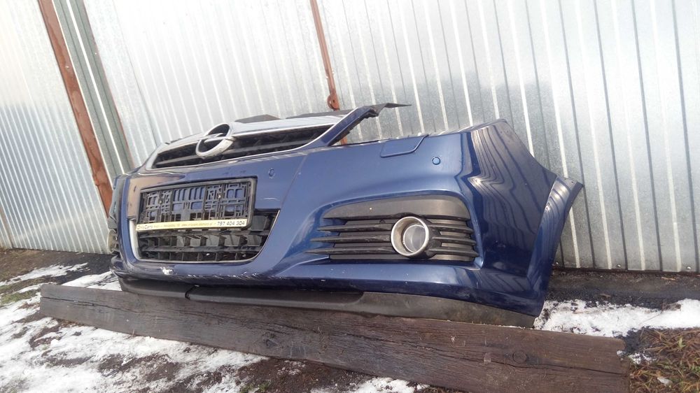 Opel Vectra C LIFT Zderzak Przód z grillem czujniki PDC spryski Z21B