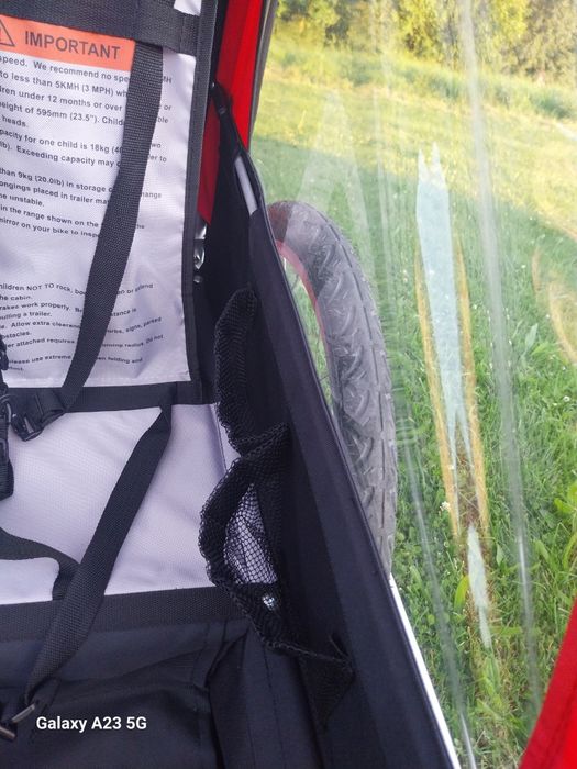 Przyczepka rowerowa 2 osobowa Areth