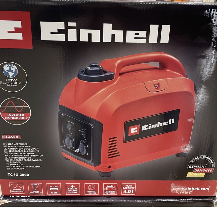 Інверторний бензиновий генератор Einhell TC-IG 2000 (4152590)