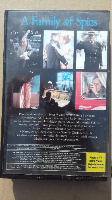 Rodzina Szpiegów cz I i II VHS