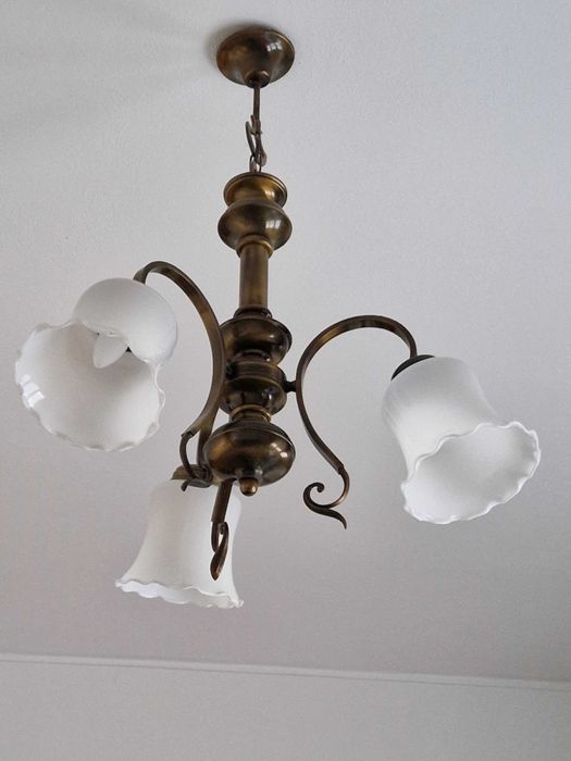 Candeeiro de teto em bronze (1998)