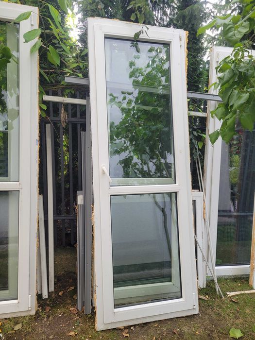 OKNA i DRZWI balkonowe po demontażu