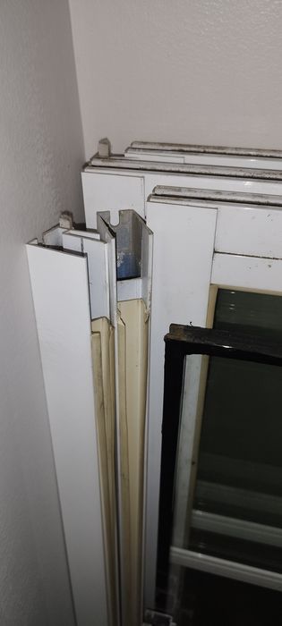 2 Janela correr vidro Duplo aluminio