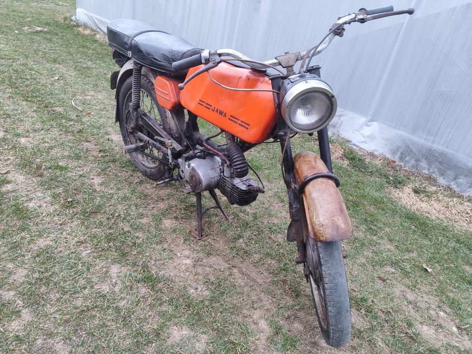 Jawa mustang 50 zarejestrowana mozliwy transport