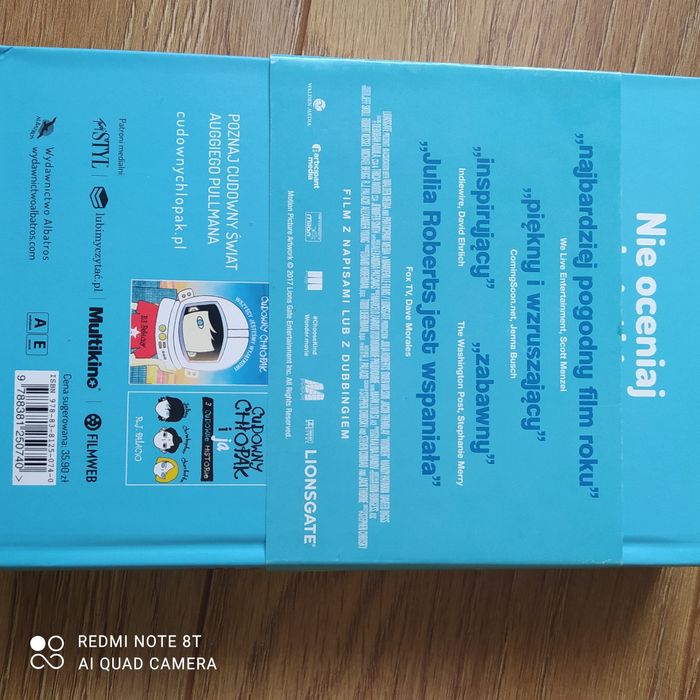 Cudowny chłopak . R.J.  Palacio.