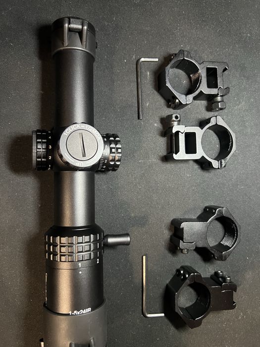 Mira para rifle 1-5x24 (nunca usada)