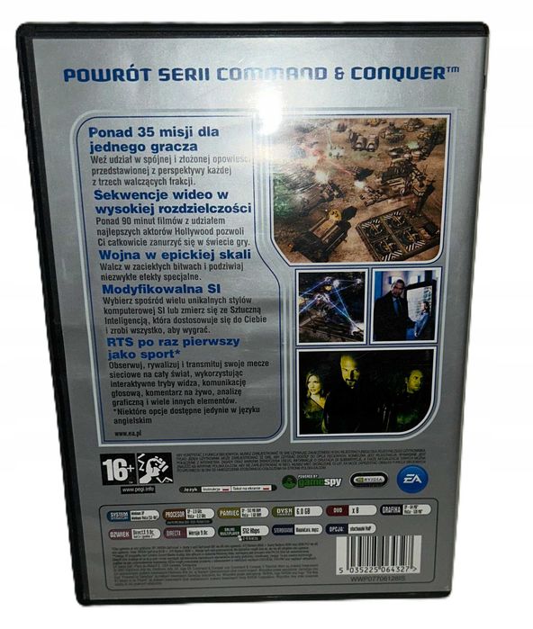 Command & Conquer 3 Wojny O Tyberium Box PL