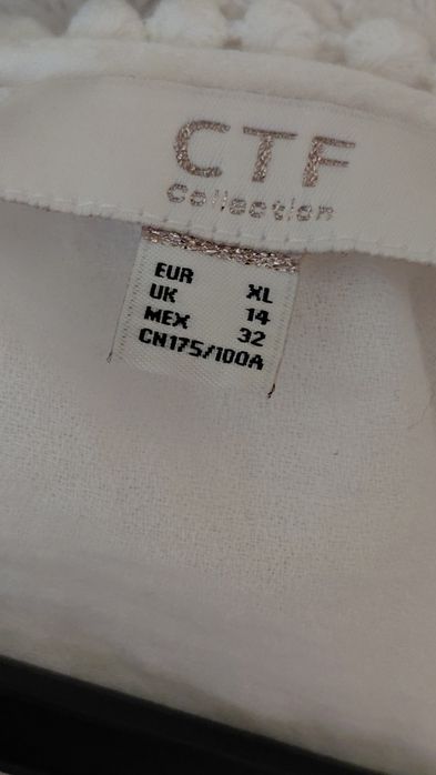 Túnica branca Tam XL