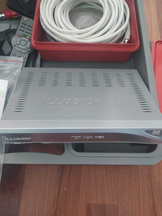 Antena Parabólica Portátil Illusion.