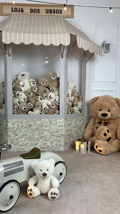 Cenário de Natal - Loja dos Ursos