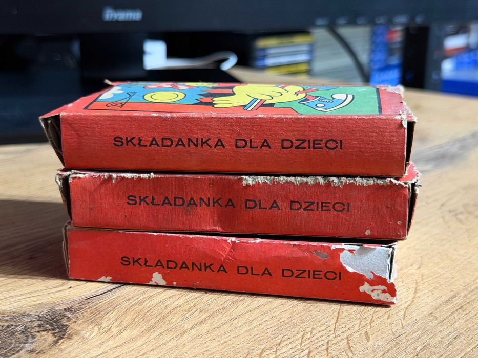 Zabawka PRL # Puzzle Łamigłówki PRL