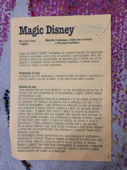 Jogo Magic Disney, da Educa, em várias línguas, infantil