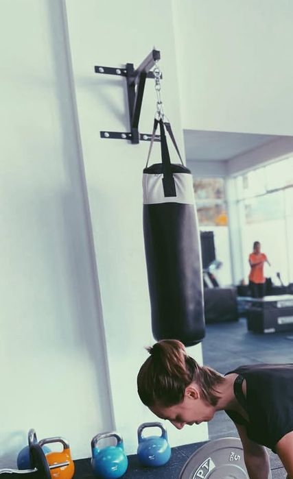 Saco de boxe da BOXPT (descosido) + Suporte do saco