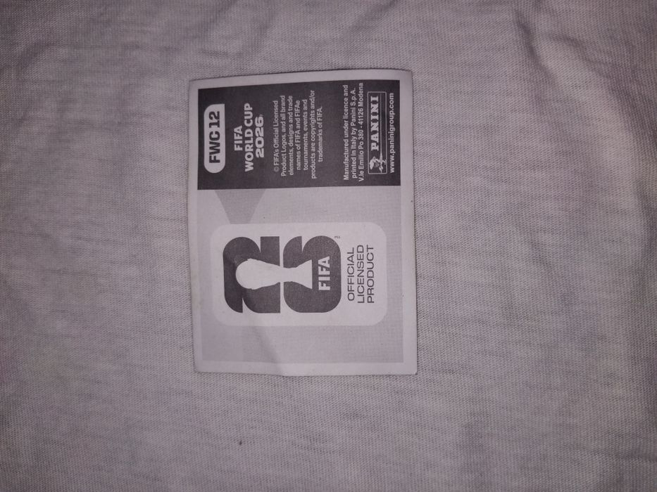 Conjunto de cromos copa 2026