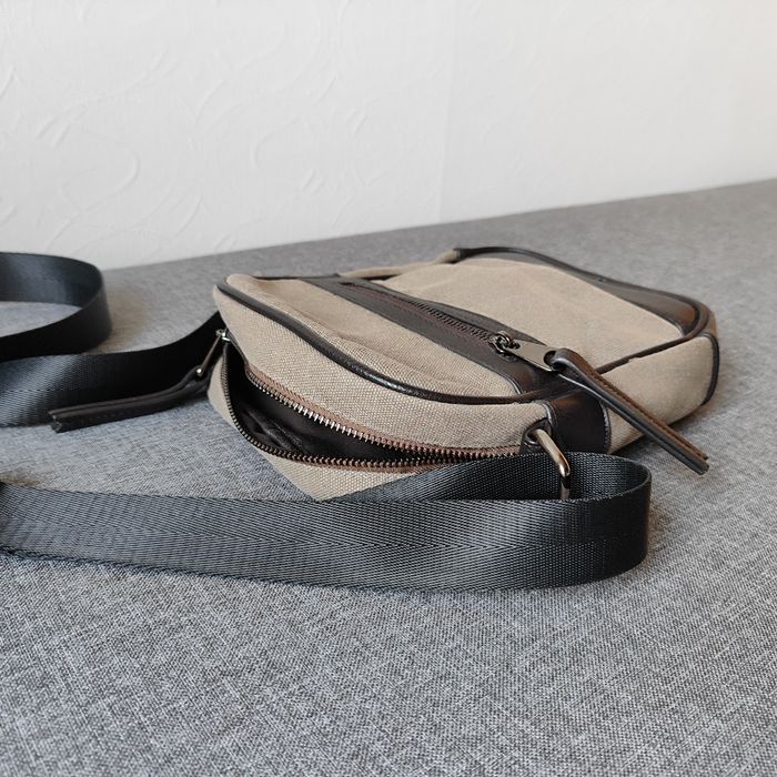 Męska torba typu crossbody, brązowa, RESERVED