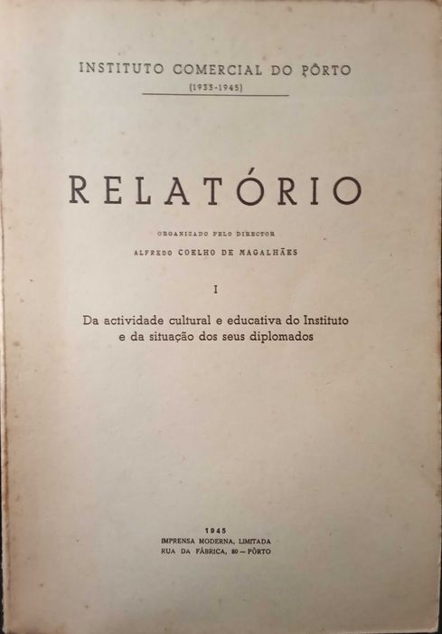 Relatório - Alfredo Coelho de Magalhães