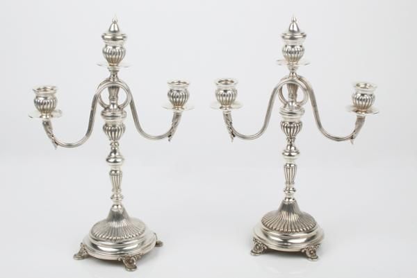 Aneleira antiga em prata portuguesa