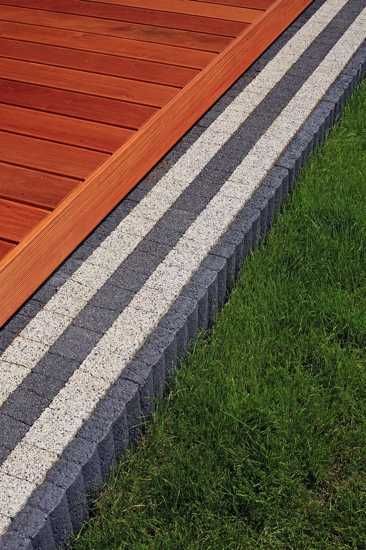 Kostka brukowa obrzeże Polbruk PALINEA 6x28x50 grafit