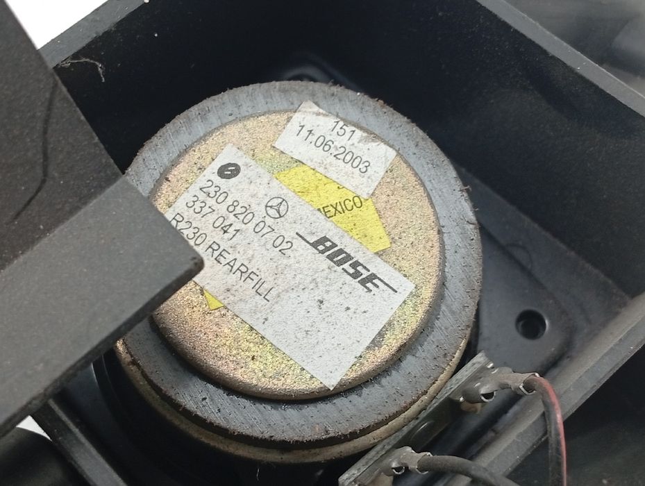 Cinto tras esquerdo - mercedes-benz sl (r230) | 01 - 12