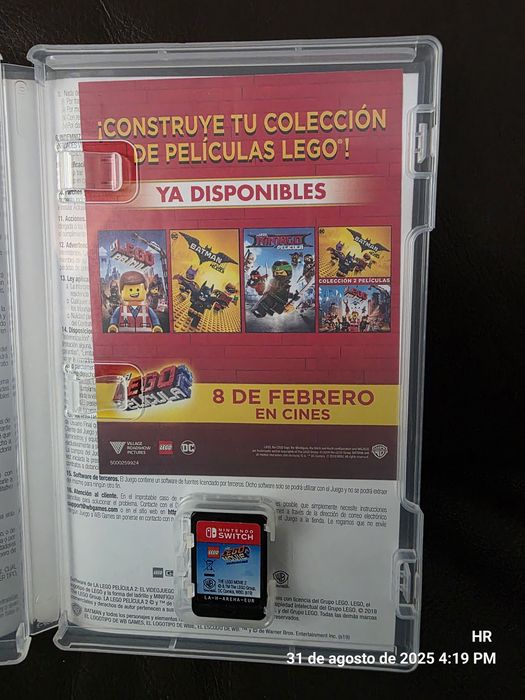 Nintendo Switch - Lego the movie 2