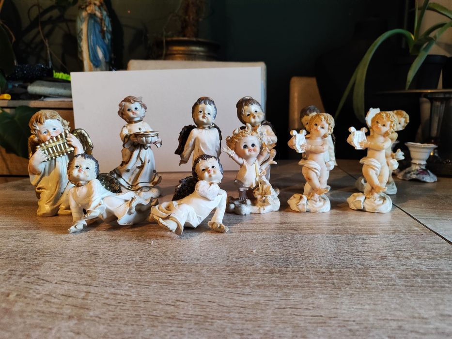 Duży zestaw aniołków