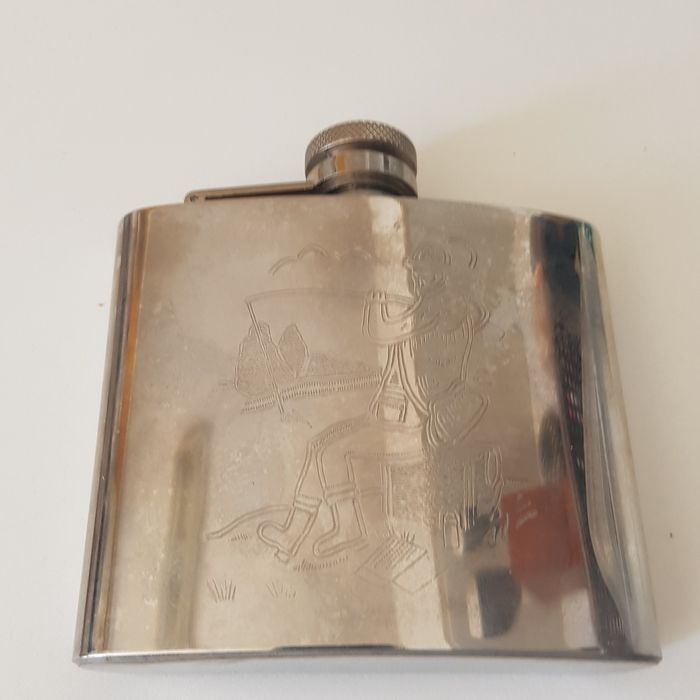 Garrafa bolso aço inox