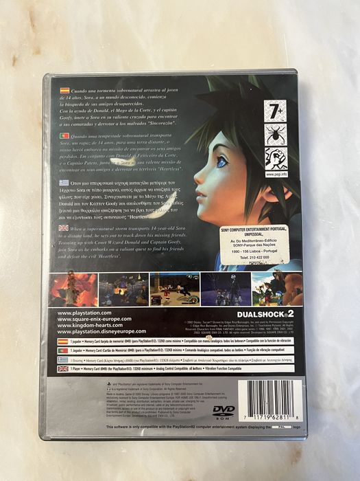 Kingdom Hearts ps2 platinum