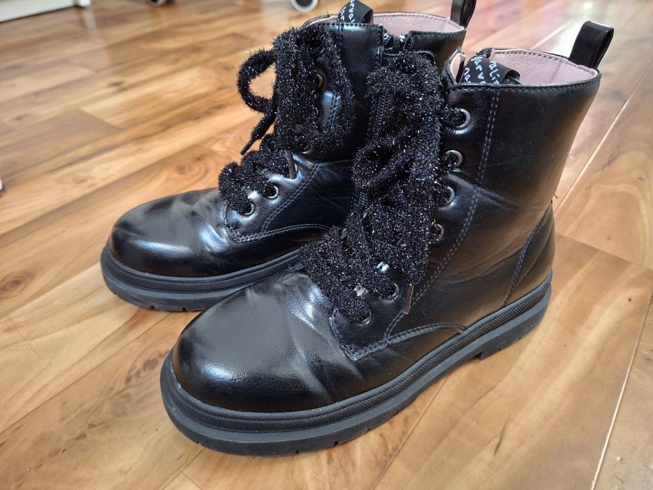 Botki dziewczece, trapery, buty zimowe