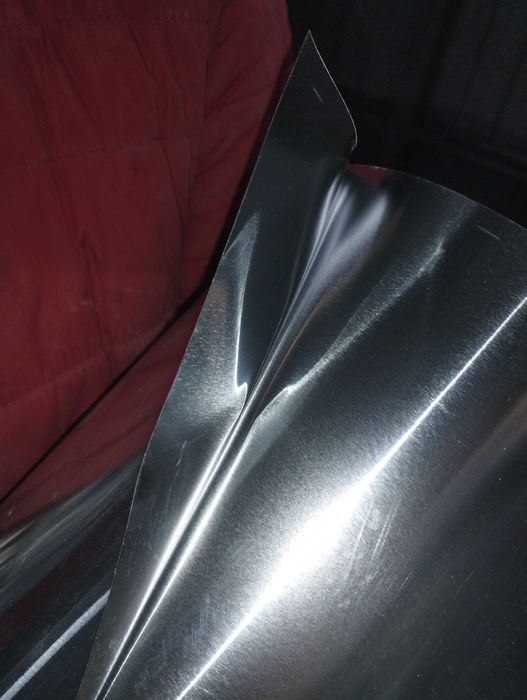 Фольга алюмінієва промислова 95 мк и 100 мк (на вагу)