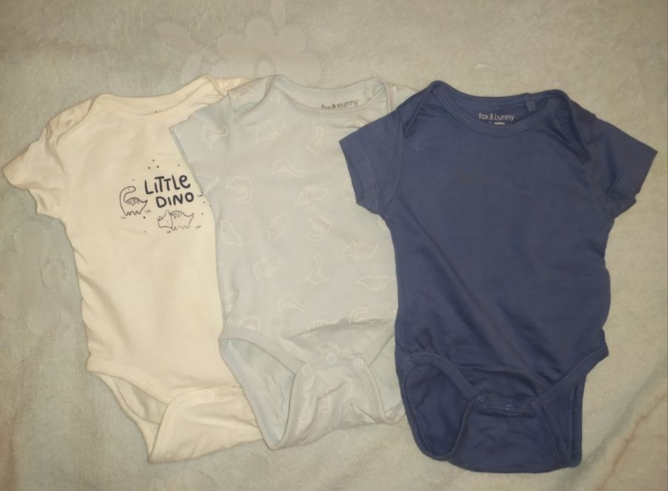 Бодики 3 шт,  размер 56