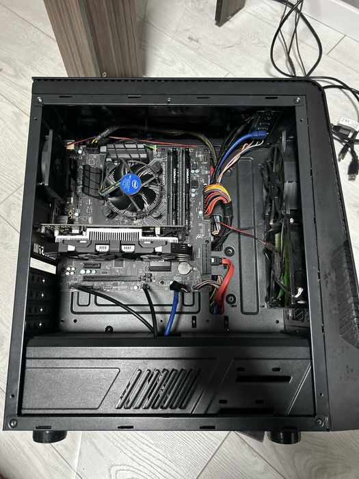 Пк компьютер системний блок i5 6500 msi 1050ti b150 mortar vinga 600w vps600p