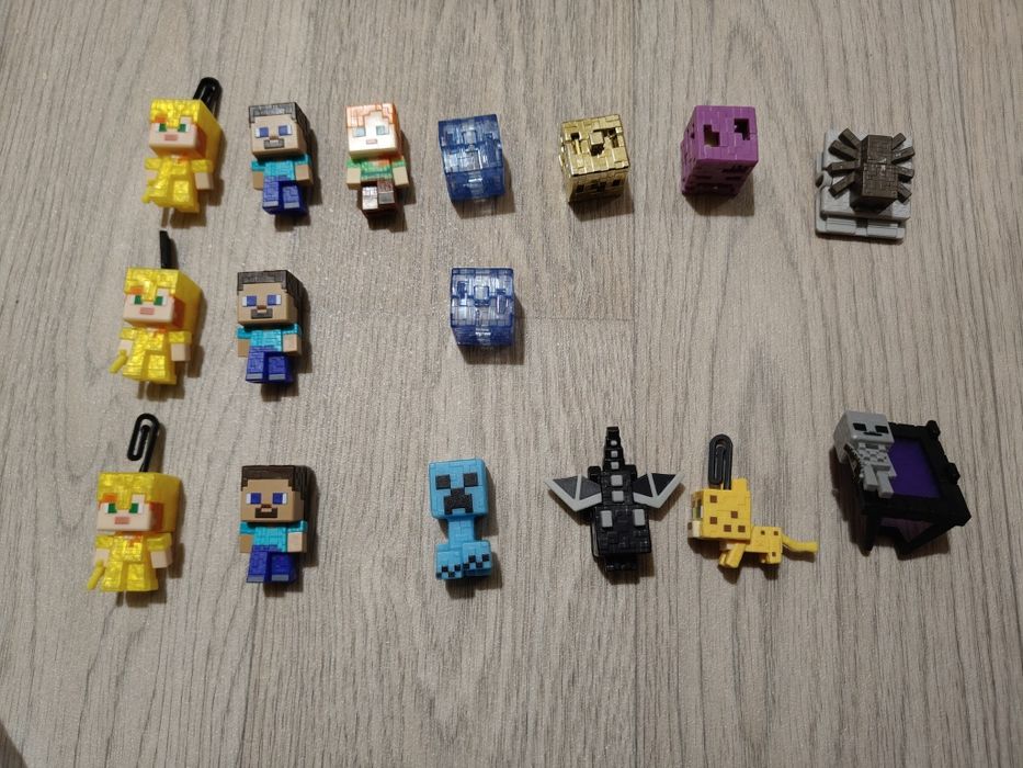 Figurki Minecraft Kinder joy