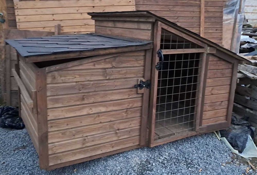 Надійний комфортний вольєр, вольер, буда, будка для собак та тварин