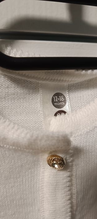 Sweterek Rozmiar 80 chrzest