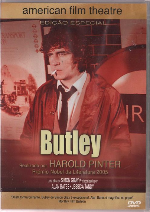 Dvd Butley - drama - Alan Bates/ Jessica Tandy -edição especial-extras